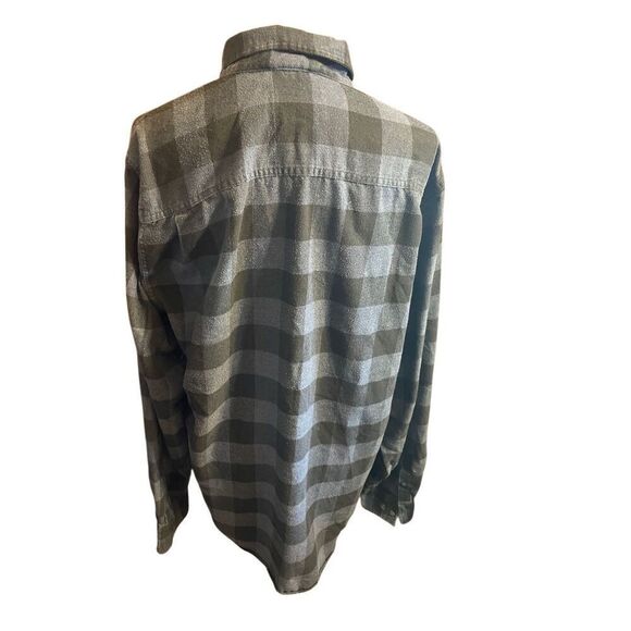Weatherproof Men’s Buffalo Plaid Flannel Button Down Shirt Size LT - Picture 3 of 10